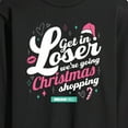 thumbnail image 3 of Mean Girls - Get In Loser Christmas Shopping - Men's Long Sleeve T-Shirt, 3 of 5