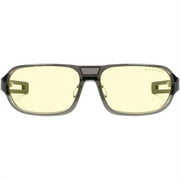 Gunnar Optiks Blue Light Blocking Gaming and Computer Eyewear/ Trooper- Amber Tint, Smoke Frame - Smoke Frame/Amber Lens - Smoke Frame/Amber Lens