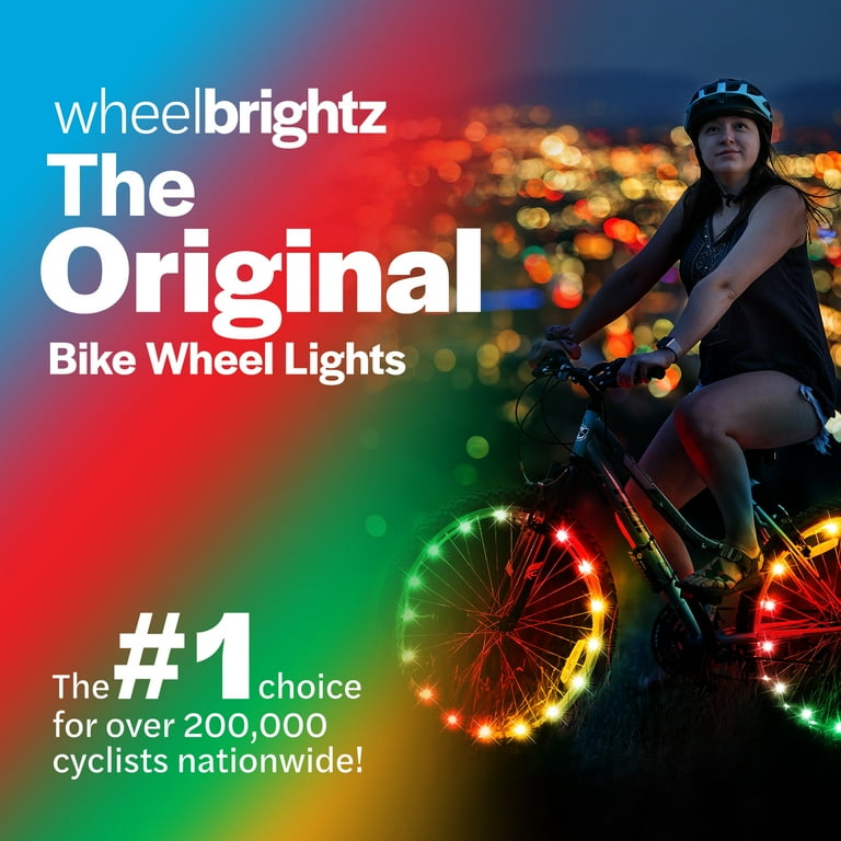 Brightz LED Bicycle Wheel Light Water-Resistant 2 in Multi