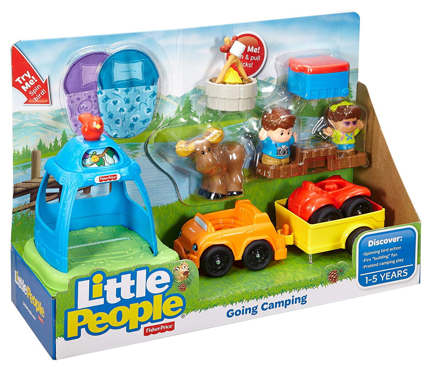 Fisher-Price Little People Going Camping Playset for sale online