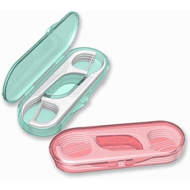Flosser dispenser, flosser box, travel flosser, professional toothpick stick with travel box, ultra-fine flosser stick for cleaning teeth