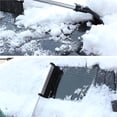 thumbnail image 2 of Nieve 2 En 1, Rascador De Hielo Extensible, Removedor De Nieve De Aluminio, Pala De Nieve Multifuncional, Herramienta Única Para Deshielo Para Coche De Invierno Al Aire Libre Guardurnaity OD005151-00, 2 of 7