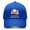 Blue, variant on USA 250th Anniversary Blue Baseball Hat with Printed Celebration Graphics and Adjustable Closure Designed for Men Women Daily Use