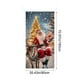 thumbnail image 3 of Decoraciones de Navidad Interior 35 X 71 Pulgadas Marco de Puerta de Navidad - Patrón de Santa Claus - Decoración de Puerta de Navidad - Decoración de Fiesta Del Festival, 3 of 6