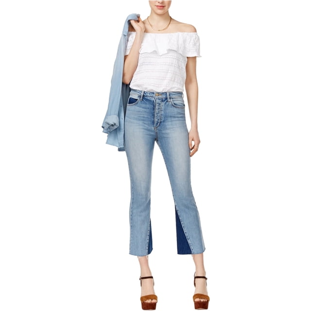 Joe's Womens Debbie Cropped Jeans, Azul, 26