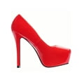thumbnail image 2 of Women's High Heel Pump Closed Toe Platform Heels Dress Pumps, 2 of 5