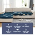 thumbnail image 5 of 2023 Wear-Resistant Stretch Universal Sofa Cover - Anti-Slip Couch Cushion Slipcover, Reusable Sofa Slipcover Replacement, Elastic Chaise Lounge Sofa Cover, Stylish Furniture Protector, 5 of 7