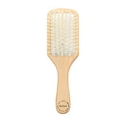 BeNat Natural Wooden Hair Brush with Bamboo Paddle.