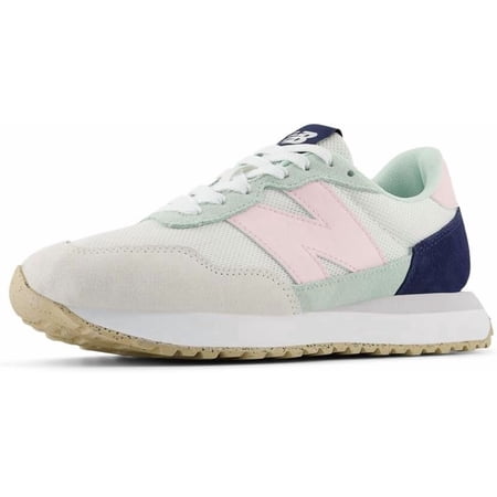 New Balance Women's 237 V1 Sneaker Grey/Pink Size 6.5