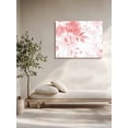 thumbnail image 5 of Pink Floral Art Wall Art for Living Room,Canvas Picture Wall Decor for Bathroom Bedroom,Watercolor Botanical Spring Flowers Painting Artwork for Office Kitchen Hallway Dining Room Home Decor 20"x24", 5 of 8