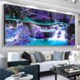 thumbnail image 4 of JYLMOOD Blue Waterfall Large Diamond Painting Kits with Full Accessories for Adults 90x40cm, craft Kits for Home Office Wall Decro, 4 of 4