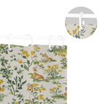 thumbnail image 5 of Yayeee Shower Curtain with Hooks 72"x72" Waterproof Fabric Bathroom Hanging Decor, Watercolor Animals Pattern, 5 of 5