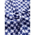 thumbnail image 3 of DOKOTOO Women's Long Sleeve Plaid Knit Cardigan - Pearl Button, Loose Fit, Vintage Style, 3 of 5