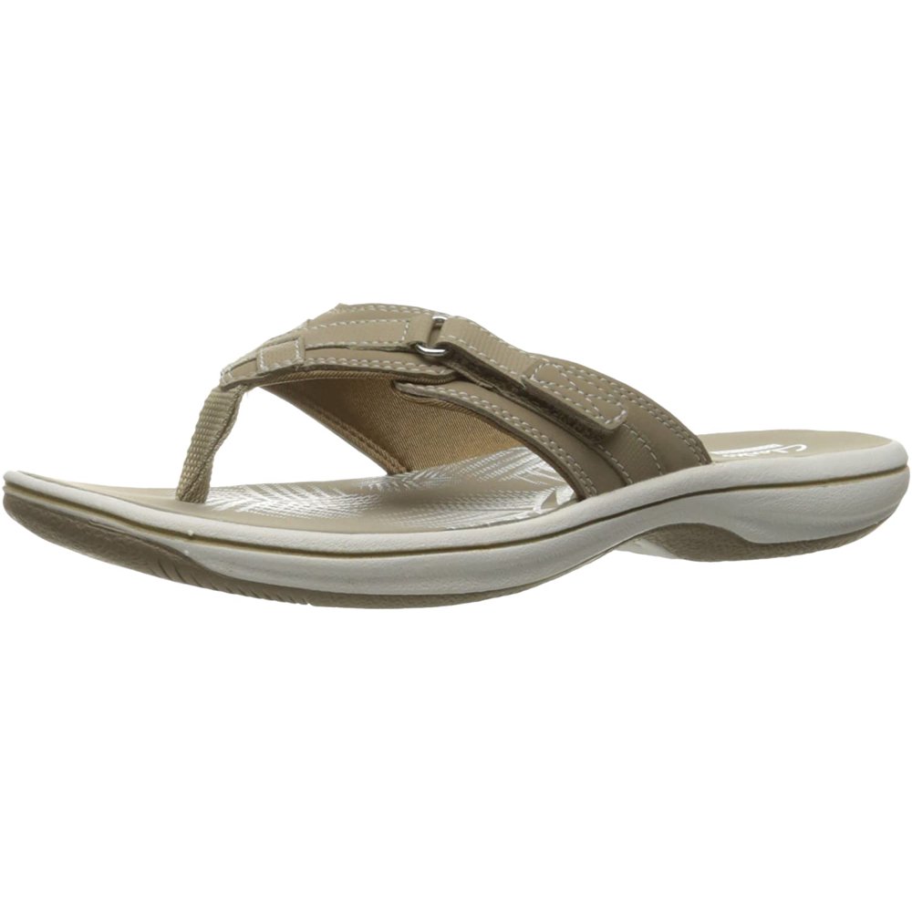 Clarks - Women's Clarks Breeze Sea Flip Flop - Walmart.com - Walmart.com