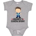 thumbnail image 3 of Inktastic Grampa Fishing Buddy Boys Boys Baby Bodysuit, 3 of 5