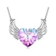 thumbnail image 1 of Collar de cristal con colgante de ángel, collar de mujer, cadena retro tipo jersey, joyas europeas y regalos, 1 of 7