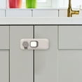 thumbnail image 7 of Rourlinge Safety Cabinet Locks Drawer Latches Anti-Pinch Hand Protection for Home Kitchen Bathroom Furniture proofing Security Device, 7 of 7