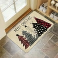 thumbnail image 7 of PALIFEUR Christmas Door Mat, 24"x16" Dirt Trapping Door Mat Indoor Entrance, Absorbent Non-Slip Christmas Stree Doormat, Washable Front Door Mat Outside Entrance for Holiday Party Decorations, Red, 7 of 7