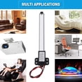 thumbnail image 4 of Electric Mini Linear Actuator 24V, Aluminum and ABS Plastic DC Electric Mini Linear Actuator Positive Negative Poles Wire with End Limit Switch for Robot, 4 of 7