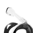 thumbnail image 2 of Gafas De Natación Gafas de natación Separación Tubo de respiración Gafas de buceo (blanco y negro S/M), 2 of 7
