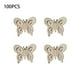 thumbnail image 5 of Rebanadas decorativas Naiovety 100 piezas hechas a mano en forma de animales encanto blanco, 5 of 6