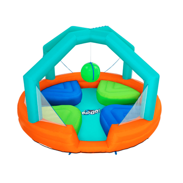 Parque Acuático Inflable Dodge & Drench Infantil Bestway Plástico PVC Alta Resistencia