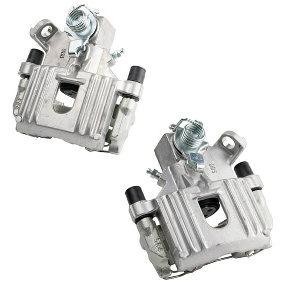 TRQ Rear Brake Caliper Set Compatible with 2003-2008 Mini Cooper