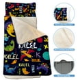 thumbnail image 5 of Custom Name Toddler Nap Mat with Blanket and Pillow, Great for Preschool and Naptime, 5 of 8