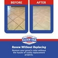 thumbnail image 3 of Clean-eez - Grout-eez Super Heavy-Duty Grout Cleaner Easy and Effective. Destroys Dirt and Grime with Ease. Safe for Colored Grout. Single Bottle and Handheld Brush, 3 of 6