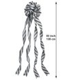 thumbnail image 2 of SUTENGDA Large Glitter Candy Cane Stripe Ribbon Christmas Tree Topper Bow and 12  Bows  13 Pieces, 2 of 5
