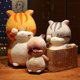 thumbnail image 4 of Muñecos de peluche de gato Kawaii para niños, almohada suave de peluche para dormir, regalo de cumpleaños y Navidad, decoración para habitación de fiesta, 4 of 5