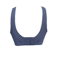 thumbnail image 3 of BIMEI Seamless Mastectomy Bra for Women Breast Prosthesis with Pockets Sleep Bras Soft Daily Bras with Removable Pads,Blue,3XL, 3 of 7
