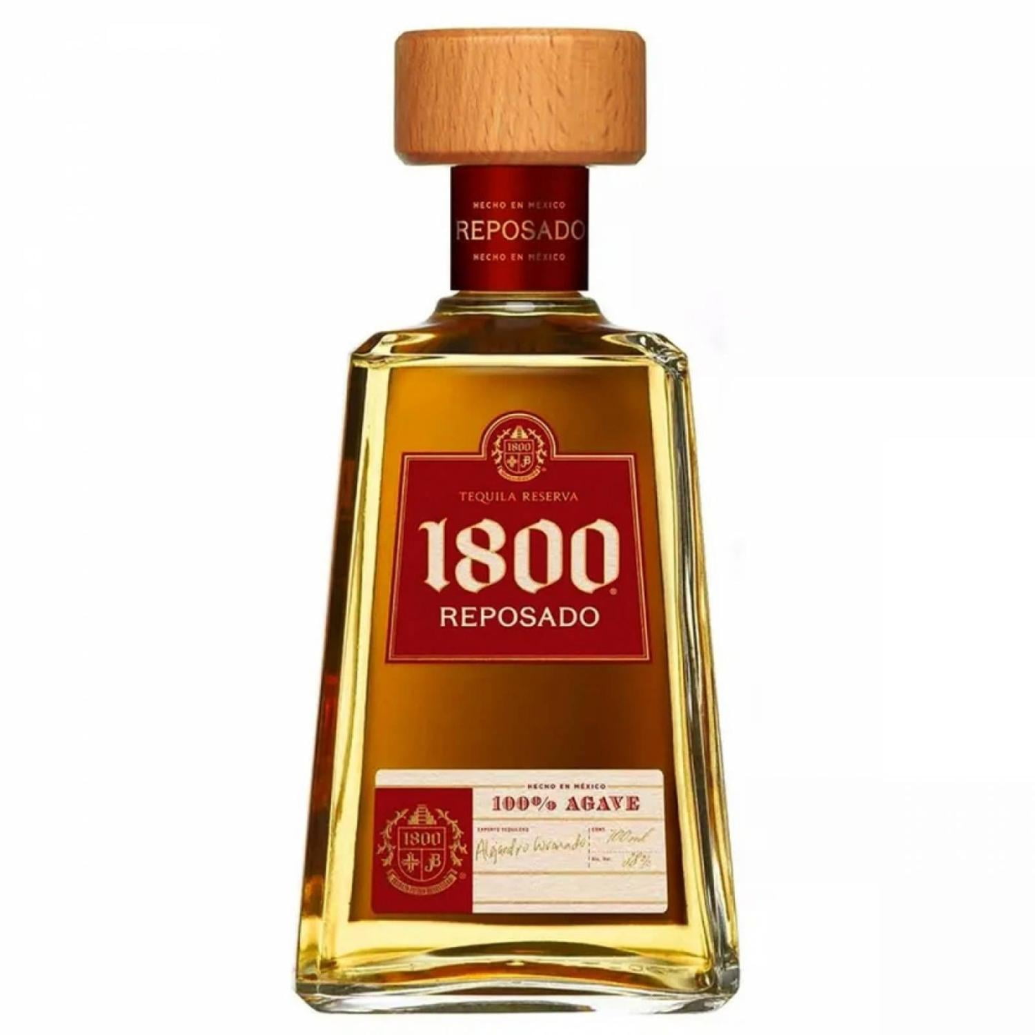 Tequila 1800 Reposado 700 ml Pack de 12 | Walmart en línea