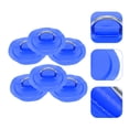 thumbnail image 1 of IFANLANDOR 6Pcs D-Shaped Buckle Elastic Rope Buckles for Kayak Cord Fixing Blue Metal, 1 of 5