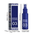 thumbnail image 3 of Gkeoshab Cleaning Agents Jewelry Cleaner Spray Jewelry Cleaner Jewelry Cleanerfor All Jewelry Quick Jewelry Cleaning Spray Jewelry Cleaner Watch Rings Cleaning Spray 50ml Home & Garden, 3 of 9