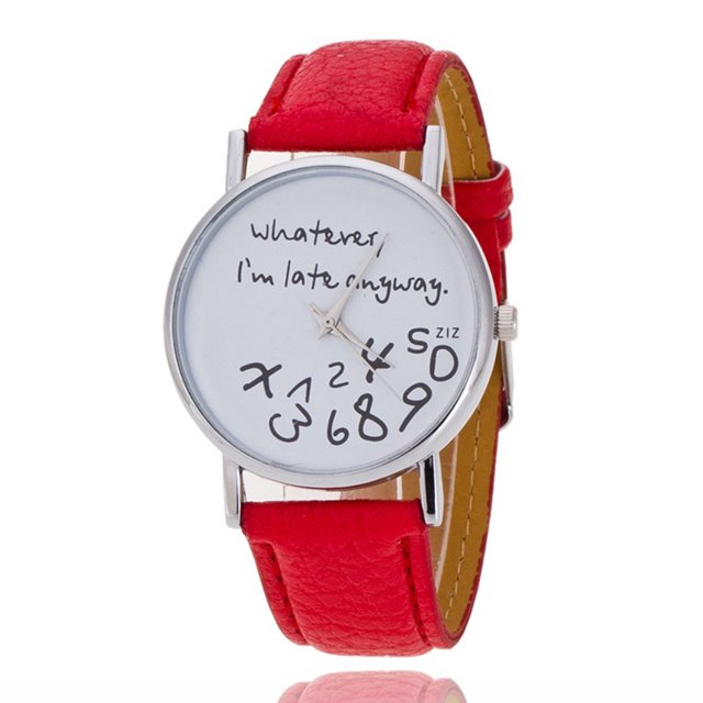 Reloj para hombre, reloj clásico de moda para hombre y mujer, reloj con correa de PU, calidad superior