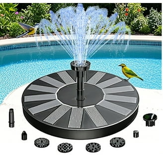 garden solar powered fountain pump walmart