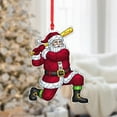 thumbnail image 4 of ViciArt Santa Baseball Christmas Ornament – Sports Themed Holiday Tree Hanging Decoration, 4 of 4
