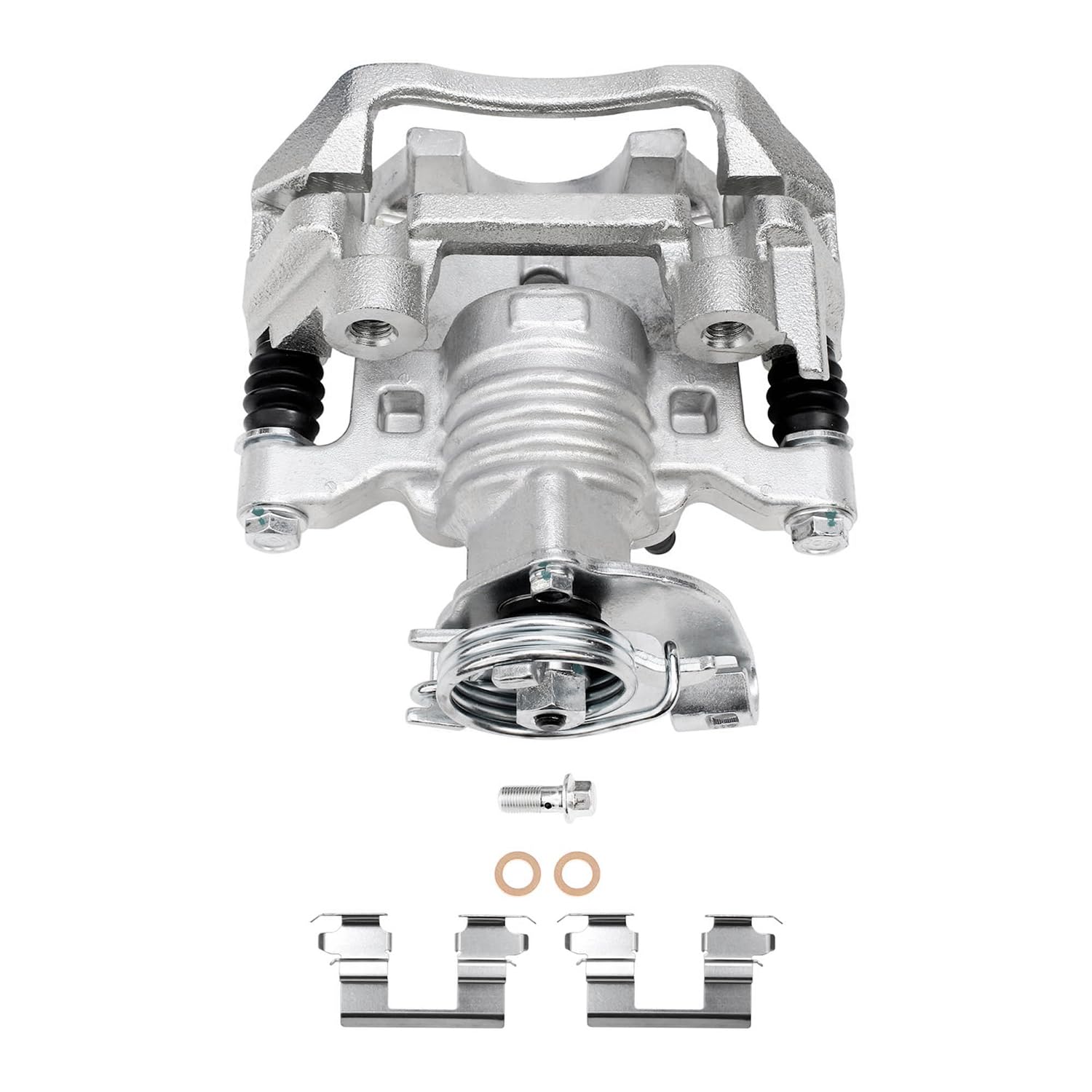 Detroit Axle - Rear 2pc Brake Calipers for Chevy Cobalt HHR Malibu Pontiac G5 G6 Pursuit Saturn Aura Ion, 2 Disc Brake Calipers Assembly Replacement