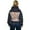 Blue, variant on Womens Sweatshirt Fashion Hooded Fall Winter Style Solid Color Backless Mesh See Through Cropped Pullover for Women Blue S