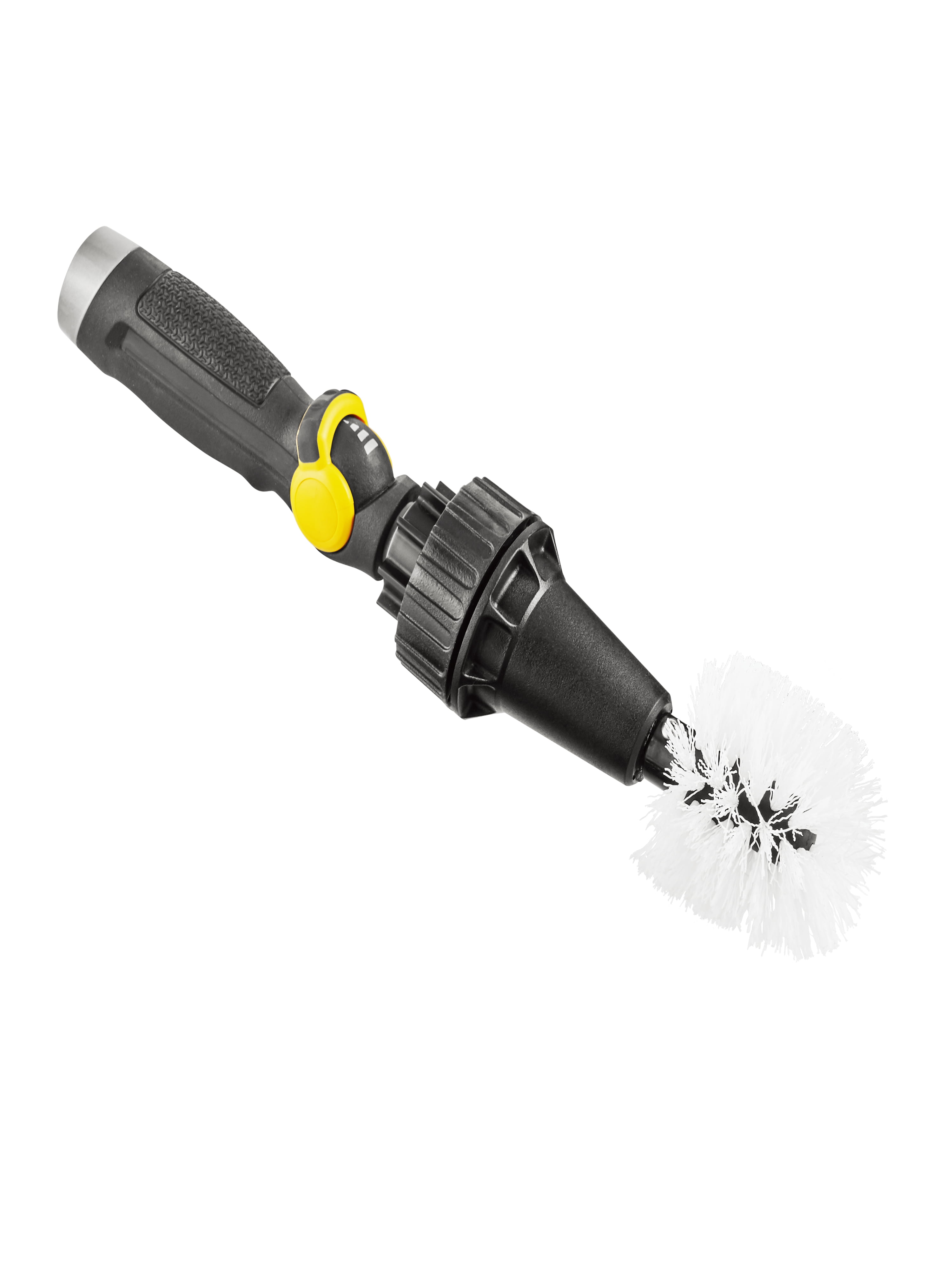 Auto Drive Brand Rotatable Water-Powered Form Brush for Car Cleaning and Household Cleaning