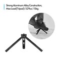 thumbnail image 3 of Folding Tabletop Folding Tripod Aluminum Alloy With 1/4 Screw Mount Function Leg Design for DSLR Camera Smartphone LED Light Stabilizer . Load 15KG, 3 of 7