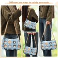 thumbnail image 4 of FORMRS Womens Shoulder Bag with Chain Strap Clutch Purse Cute Tote Handbag, Vibrant Cute Cat, 4 of 7