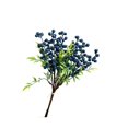 thumbnail image 1 of Baies Artificielles Fleurs Simulées Bleuet Réaliste avec Tiges, 1 of 10
