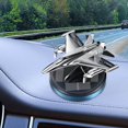 thumbnail image 1 of Difusor de aceite esencial, accesorios para coche, escritorio decorativo con recarga, coche giratorio base azul Soledad Ambientadores de coche, 1 of 10