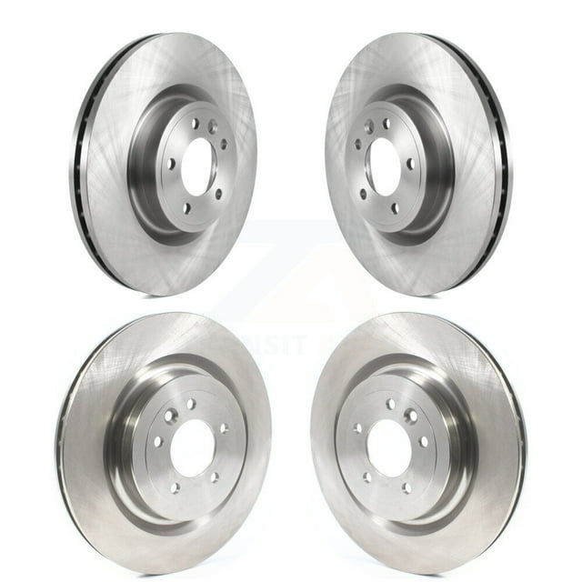 CMX Front Rear Disc Brake Rotors Kit for Car Land Rover Range Sport with 363mm Diameter Rotor K8-101732