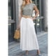 thumbnail image 4 of Camiseta Sin Mangas Informal de Verano para Mujer, Color Gris, Talla XL, 4 of 5