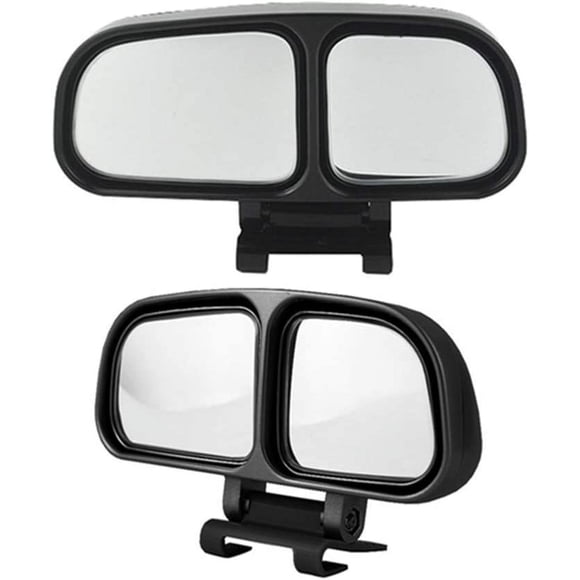 2 Pieces Blind Spot Mirror Auxiliary Mirror for Car Can Be Adjustable or Fixed Car Mirror (Left and Right)