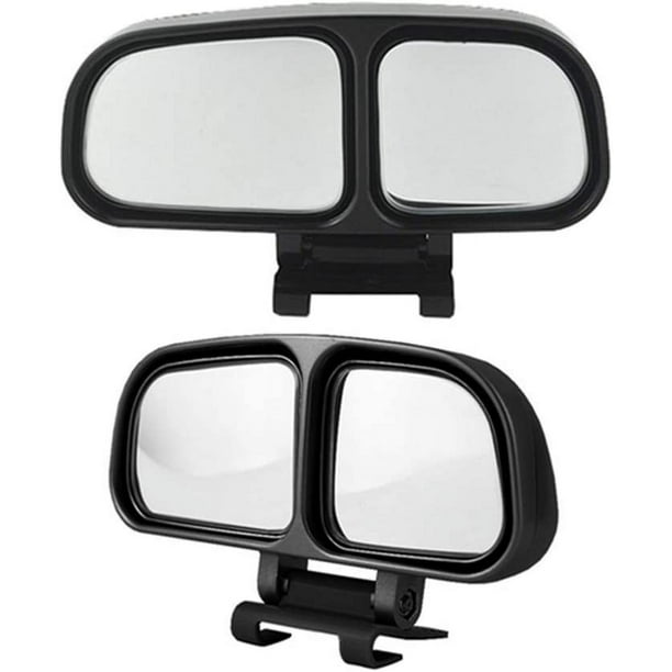 2 Pieces Blind Spot Mirror Auxiliary Mirror for Car Can Be Adjustable or Fixed Car Mirror (Left and Right)