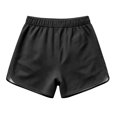thumbnail image 4 of Sweat Shorts Women Yoga High Waisted Dolphin Shorts Summer Casual Drawstring SweatShorts with Pockets 2XL, 4 of 5
